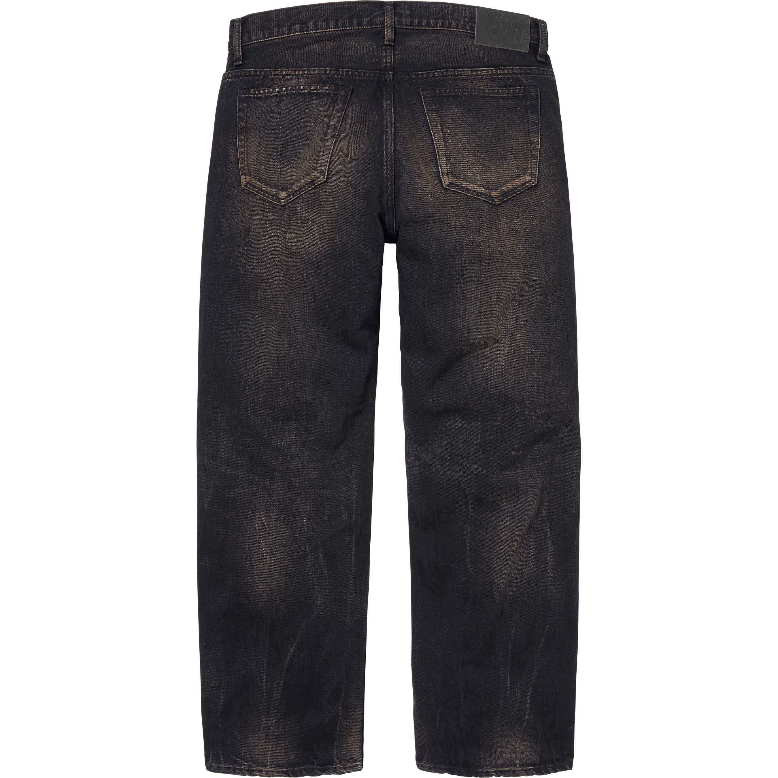 Distressed Loose Fit Selvedge Jean view 10